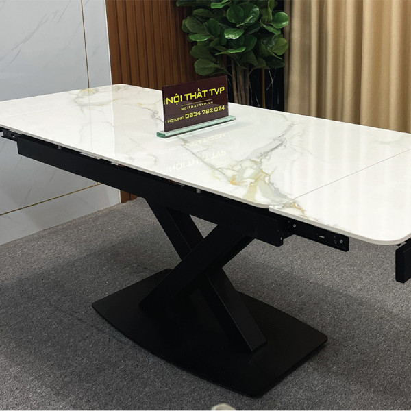 Bộ bàn ăn Thông minh 1,4m kéo dài 2m TVP-TM25
