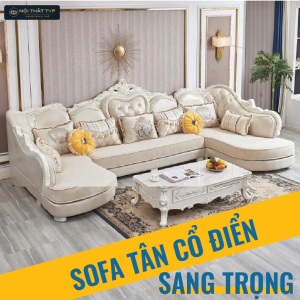 Những mẫu sofa tân cổ điển sang trọng cho phòng khách