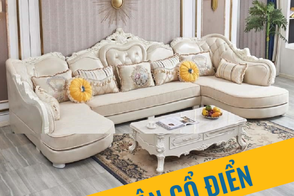 Những mẫu sofa tân cổ điển sang trọng cho phòng khách
