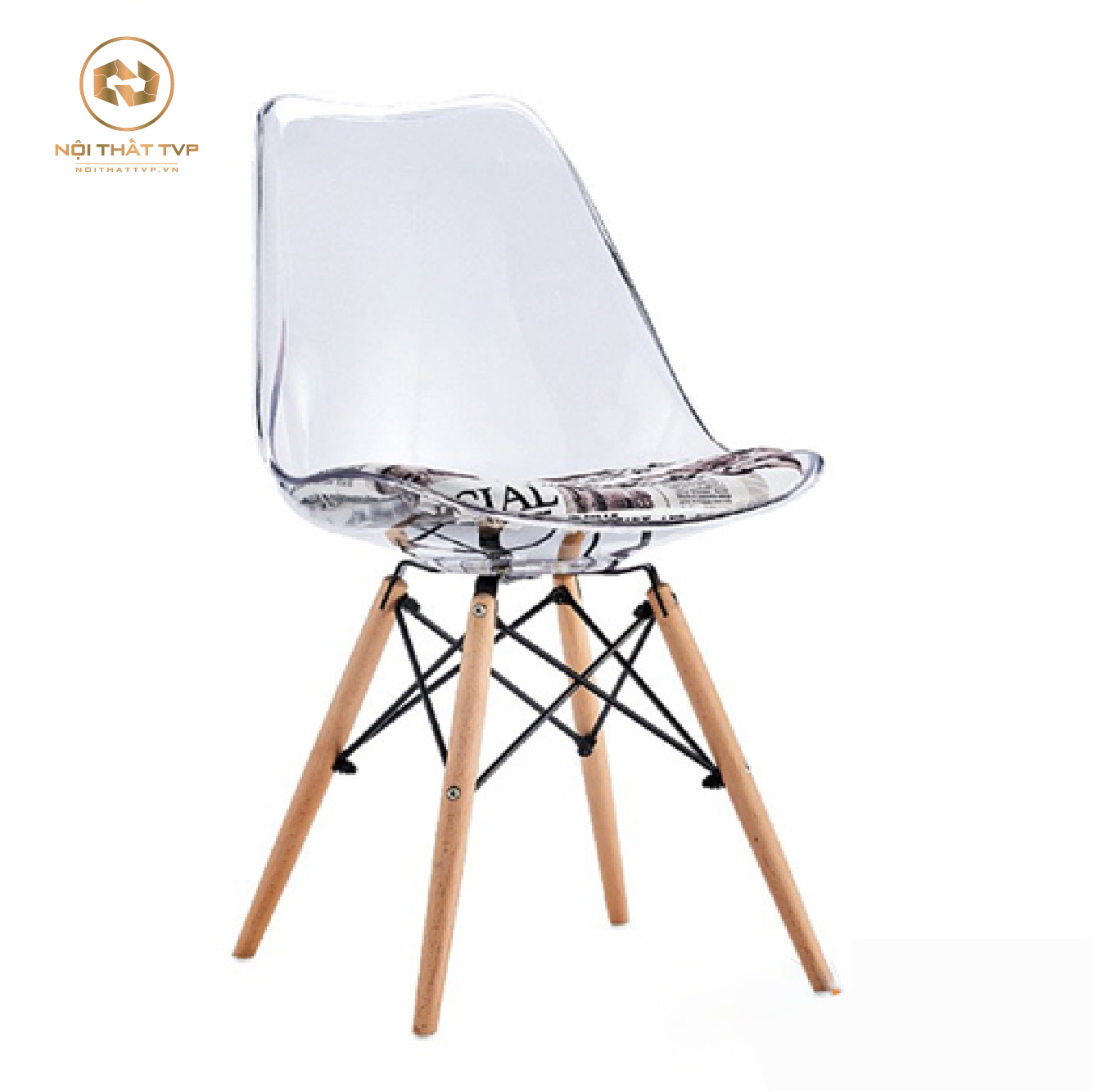 Ghế eames trong suốt